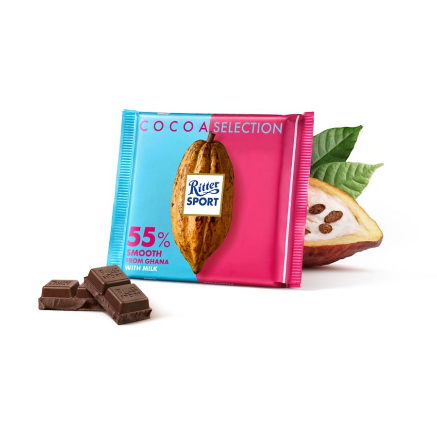 Ritter sport sôcôla 55% cacao 100g