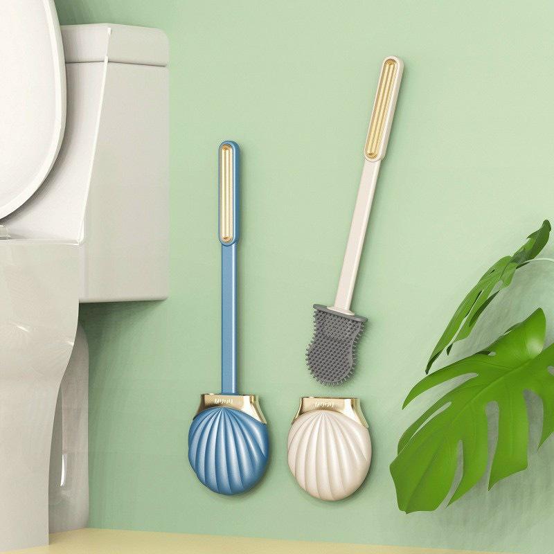 Cọ Vệ Sinh Toilet Hình Vỏ Sò Sáng Tạo