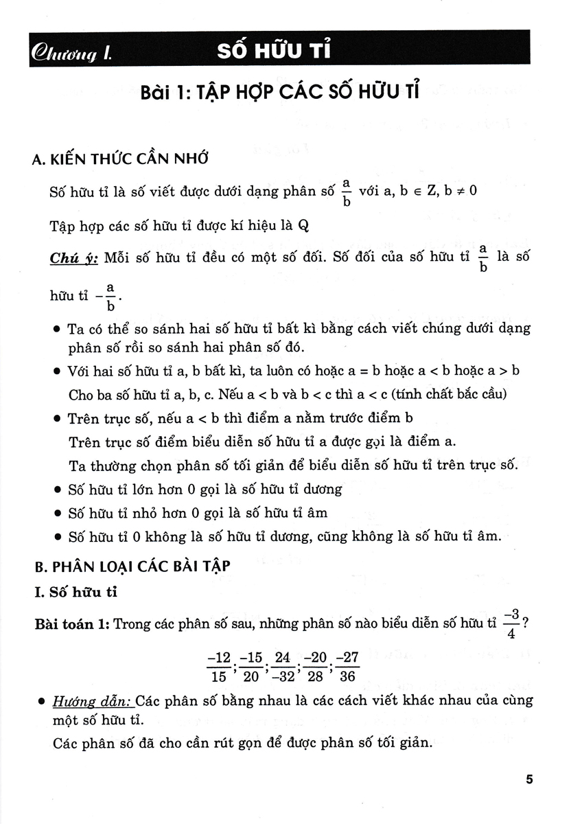 Sách tham khảo- Phân Loại &amp; Giải Chi Tiết Các Dạng Bài Tập Toán 7 - Tập 1 (Bám Sát SGK Kết Nối Tri Thức Với Cuộc Sống)_HA