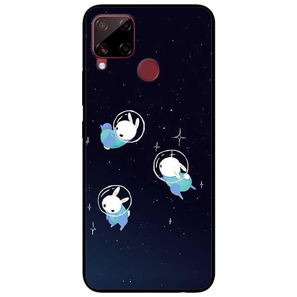 Ốp lưng dành cho Realme C11 / C12 / C15 - Thỏ Vũ Trụ