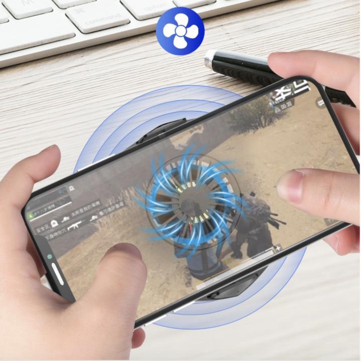 Cooling Pad Smartphone - Quạt tích điện giải nhiệt game thủ - Home and Garden