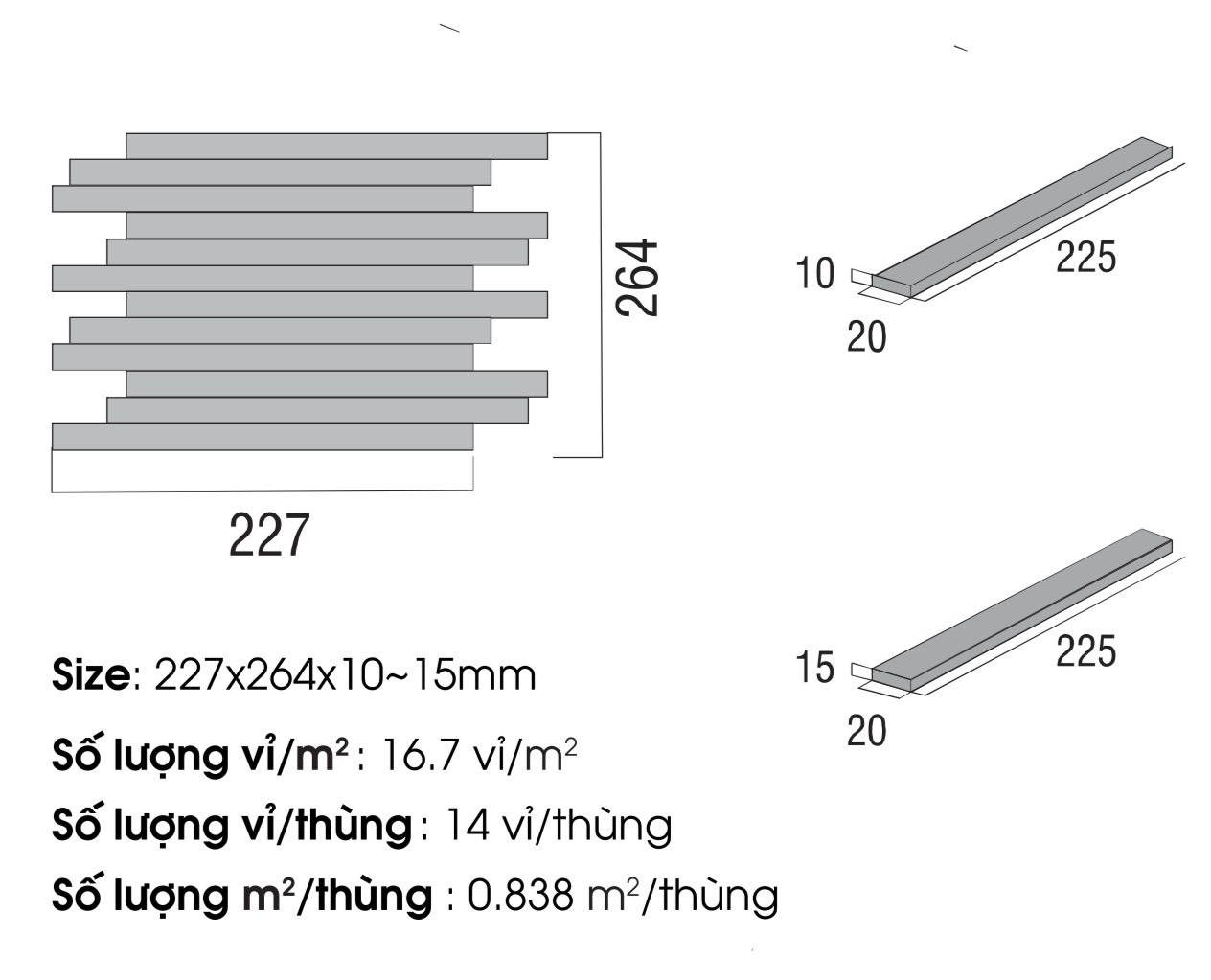 Gạch Ốp Tường Nhật Bản: Klavier