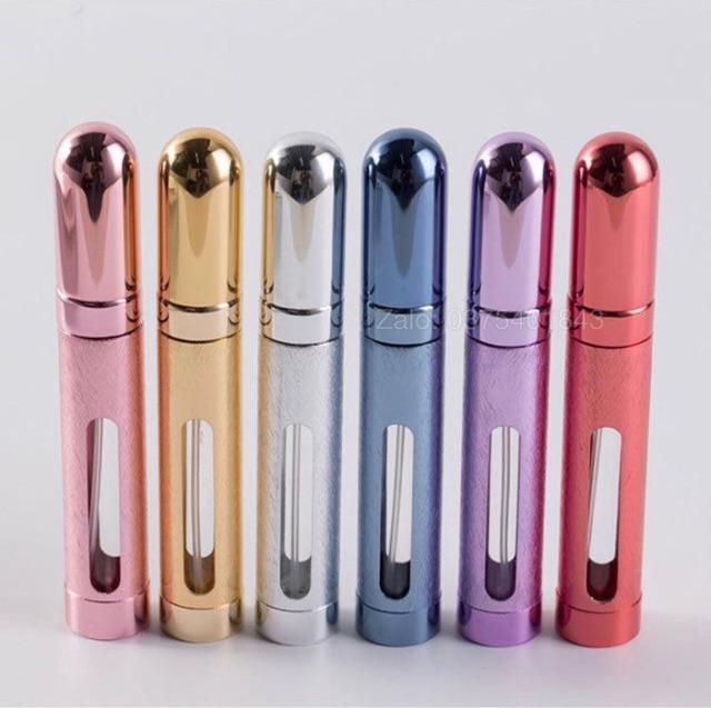 Chai chiết nước hoa nhôm xước 12ml