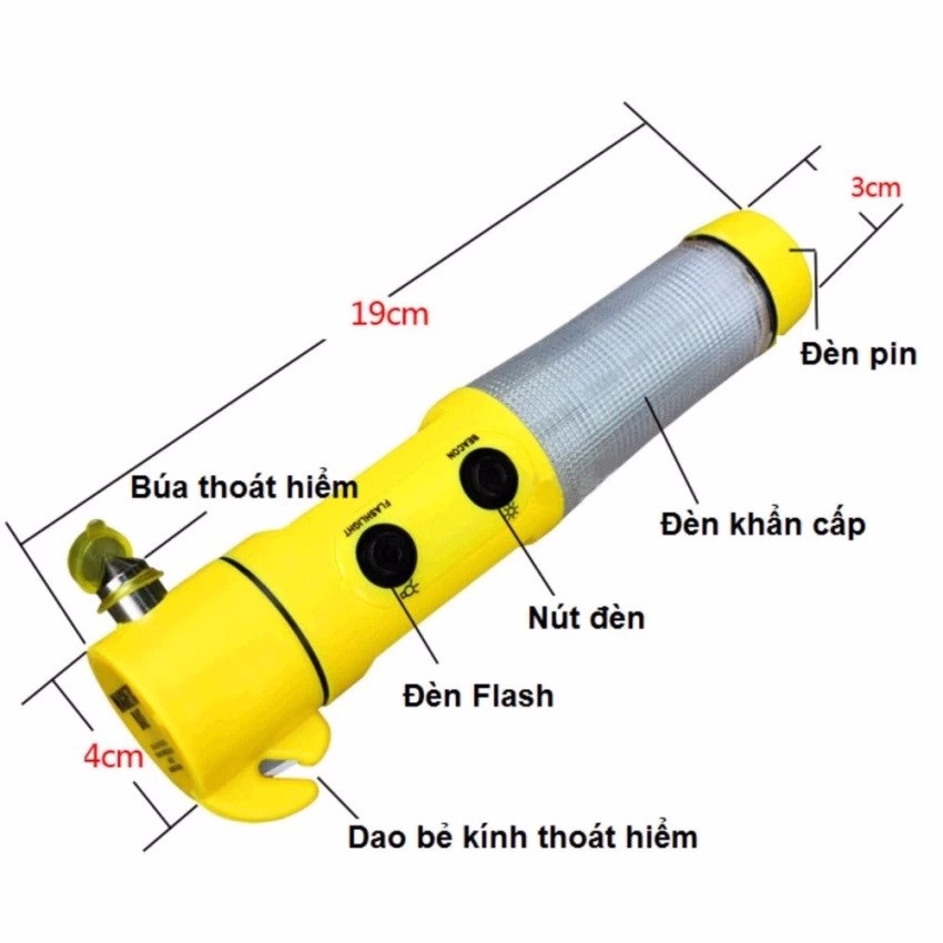 Búa thoát hiểm đa năng cho ô tô NP26