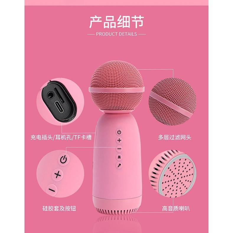 Micro Karaoke Bluetooth Mini KTV - Loa Bluetooth Kèm Micro Hát Karaoke Không Dây Âm Thanh Đỉnh Cao