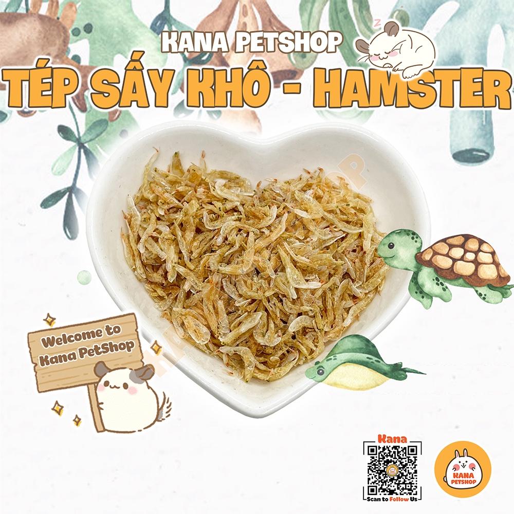 Tép Sấy Khô Hamster Thức Ăn Hamster Đồ Ăn Dặm Bổ Sung Canxi Cho Hamster , Nhím ....