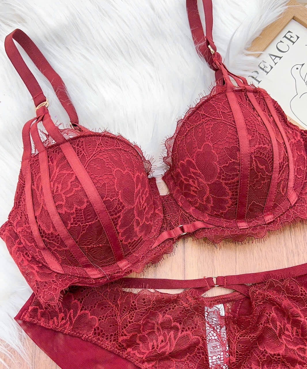 Bộ Đồ Lót Nữ Ren Thoải Mái - B.Lingerie