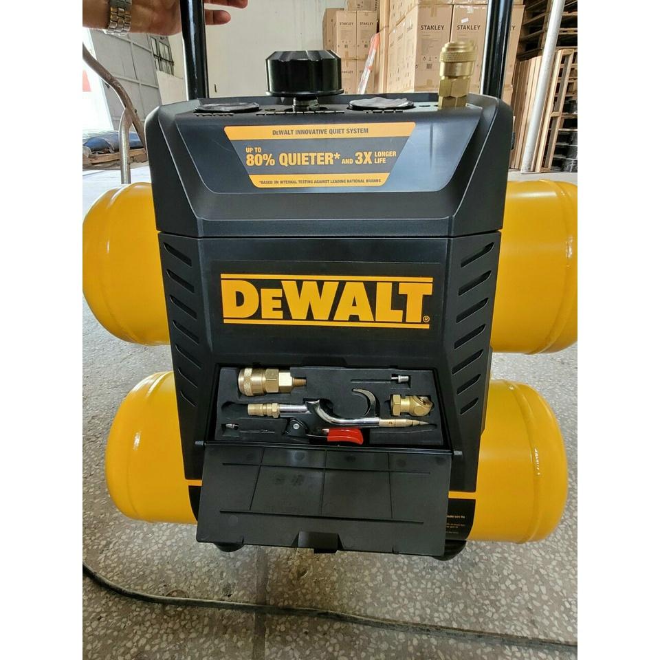 Máy nén khí siêu êm 17L 1.5HP DEWALT USA Model 3321781 - Chính hãng