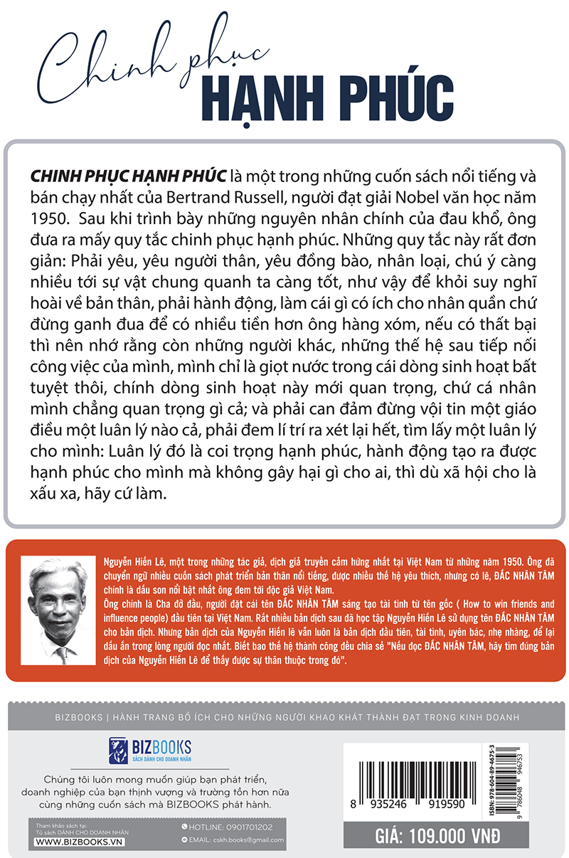 Chinh Phục Hạnh Phúc ( tặng kèm bookmark )