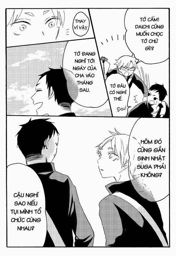 bóng chuyền nảy lửa - doujinshi chapter 4 3