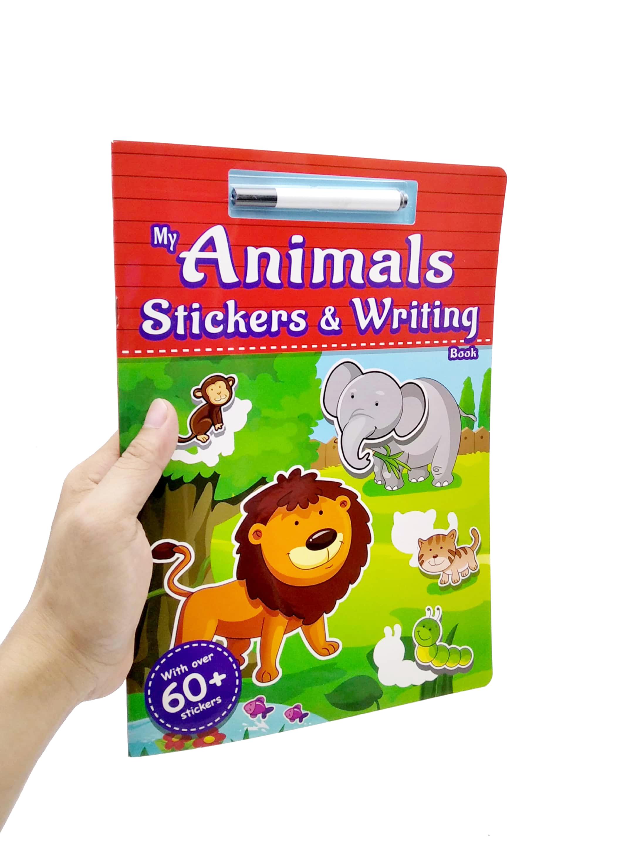 My Animals Stickers &amp; Writing Book