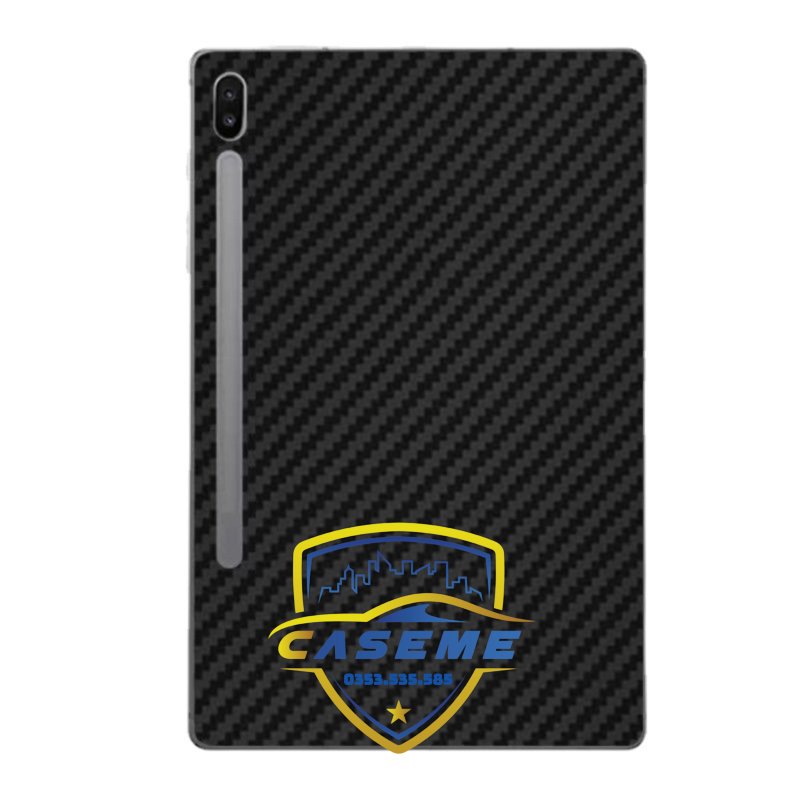 Miếng Dán Sợi Carbon 3D Bảo Vệ Mặt Sau Cho Samsung Galaxy Tab S9 FE,S10 FE - Hàng Nhập Khẩu