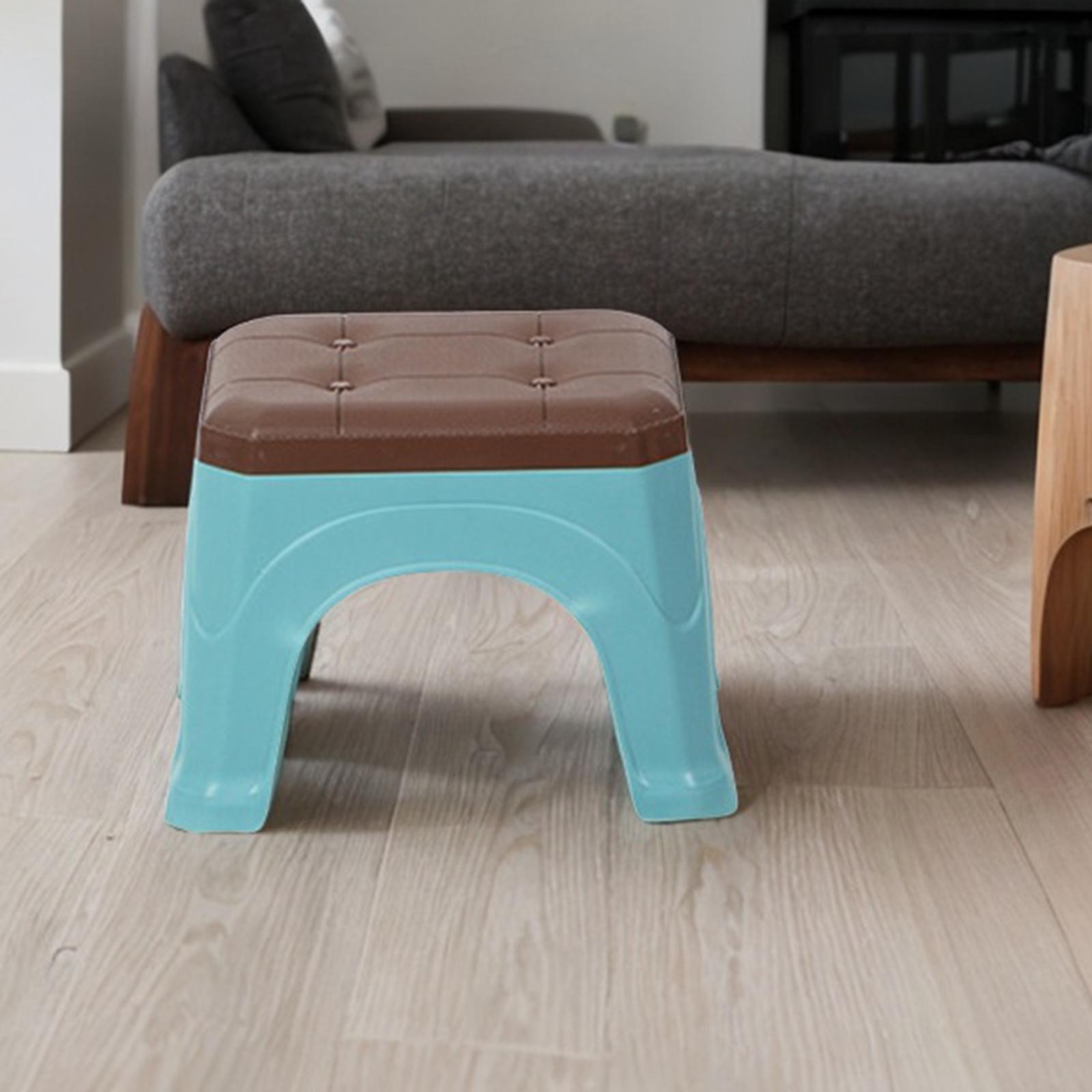 Bathroom Furniture Stool Chair Durabl Sturdy Nonslip Portable  Stool Household for Bathroom Living Room Garden Kindergarten Outdoor