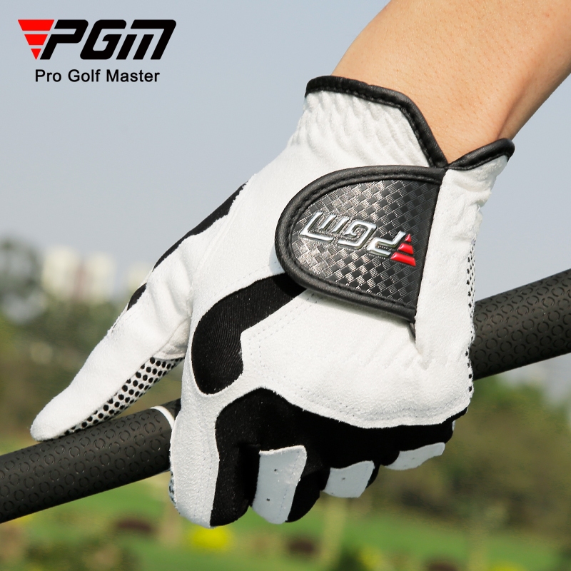 Găng Tay Golf Vải Sợi Co Dãn Đeo Tay Trái - PGM Golf Gloves Left Hand - ST017