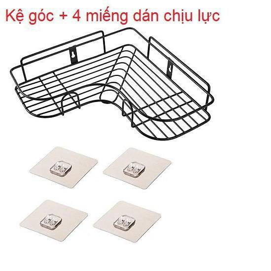 Kệ góc dán tường siêu dính trong nhà tắm nhà vệ sinh