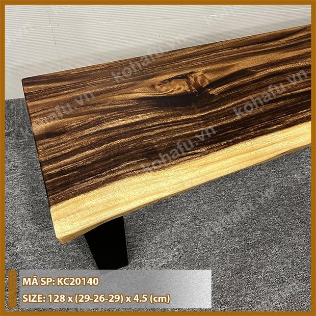 BĂNG GHẾ DÀI GỖ ME TÂY SIÊU VÂN - KC20140-143