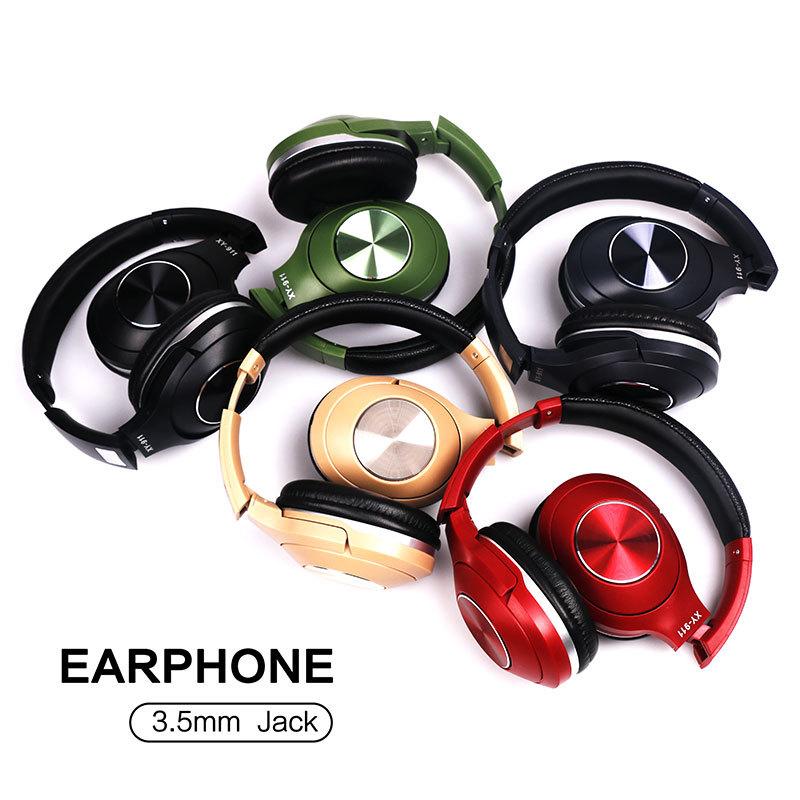 Ban Đầu XY-911 3D Stereo Tai Nghe Jack Cắm 3.5Mm Tai Nghe Chơi Game Có Dây Tai Nghe Nhét Tai Cho Máy Tính Điện Thoại Di Động