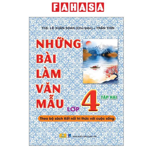 Sách - Những Bài Làm Văn Mẫu Lớp 4 - Tập 2 (Kết Nối)