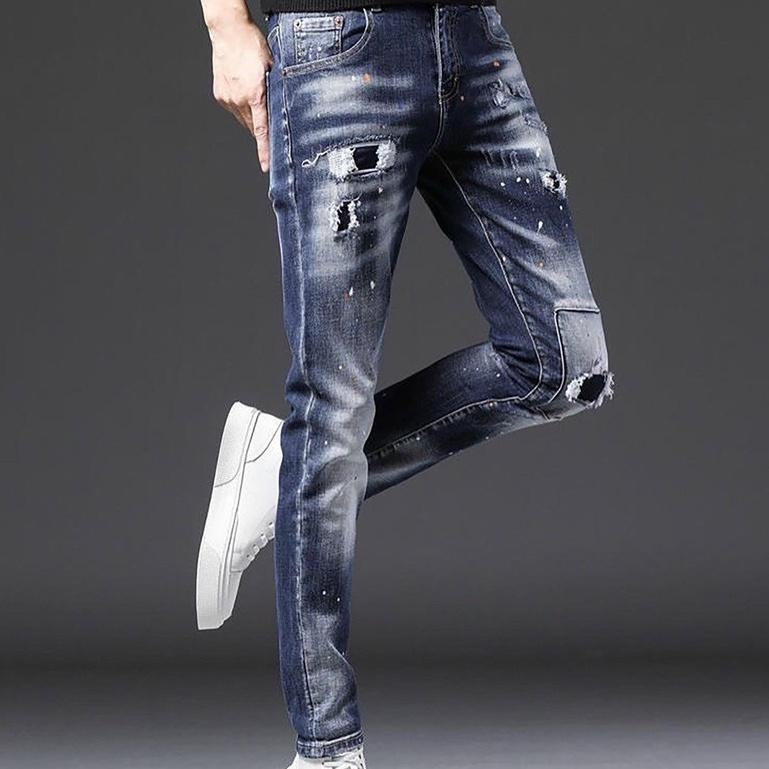 Quần jean nam chất bò co giãn- nhiều mẫu giá rẻ phong cách TINA ms9