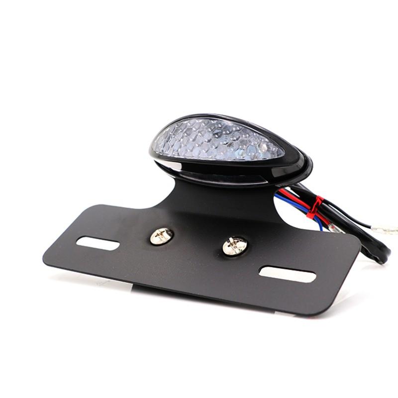 Đèn LED đuôi xe báo tín hiệu hãm phanh phong cách Retro cho Harley Cafe Racer