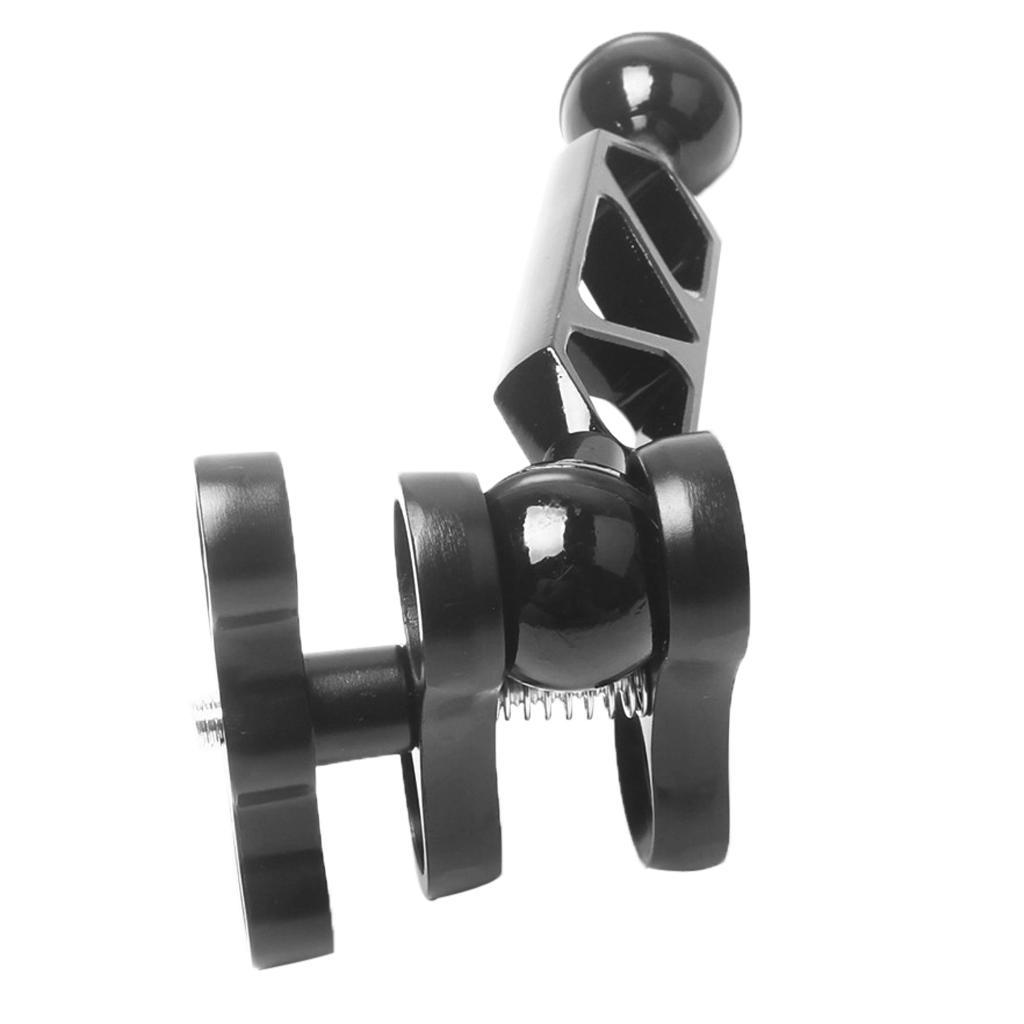 Diving 6" Ball Joint Arm Connector + 2 Clamp Mount F/ Underwater Photography