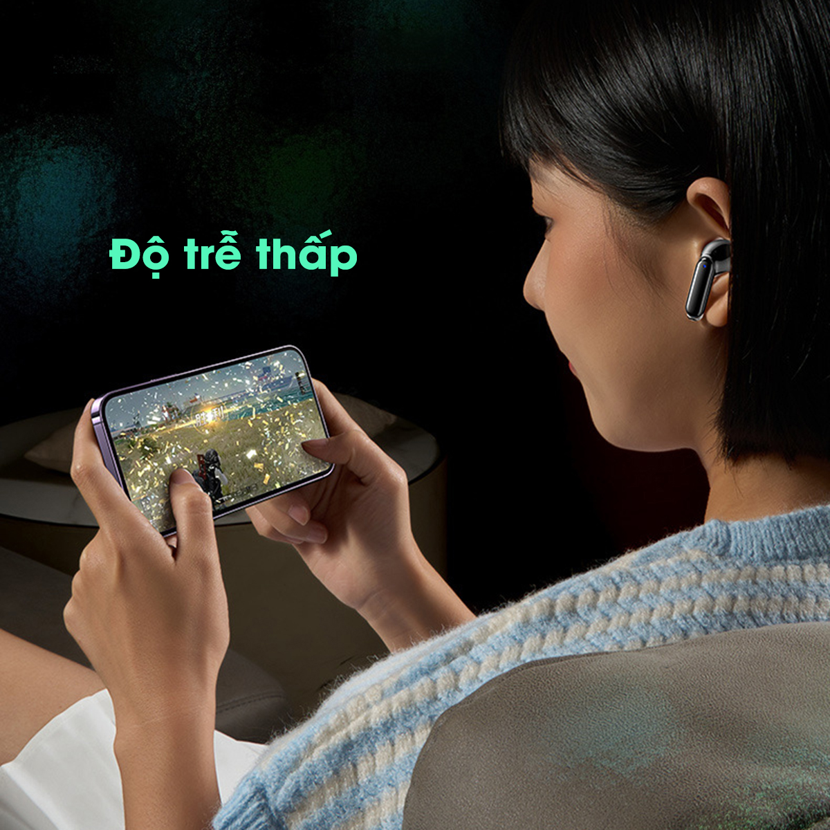 Tai nghe bluetooth gaming Remax GameBuds G1 âm thanh hifi sống động, cảm ứng bằng vân tay, chơi game độ trễ cực thấp - Hàng Chính Hãng Remax