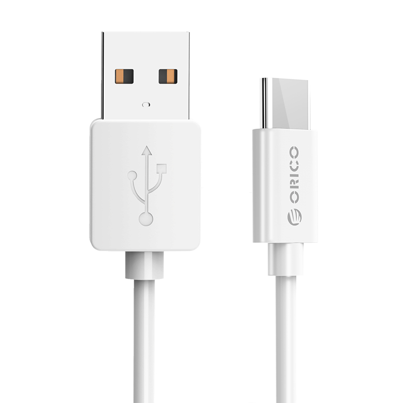 Cáp sạc điện thoại Android USB 2.0 Type C ORICO BTC-10-BK- Hàng Chính Hãng