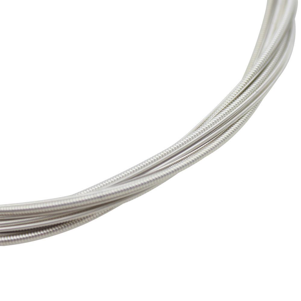 2X Set of 6pcs Strings E-B- for Acoustic Guitar Accessory Argentate