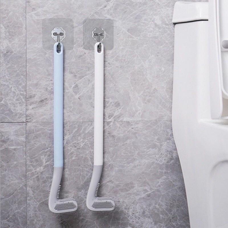 cọ toilet silicon Thông minh mẫu mới chổi cọ bồn cầu nhà vệ sinh