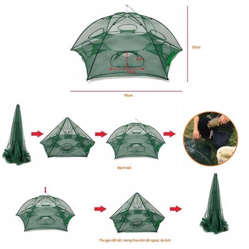 Lồng Ô bát quái 3 cái tặng 3 mồi