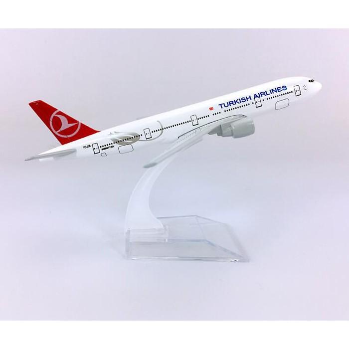 Mô hình máy bay B777 Turkish Airlines 16cm