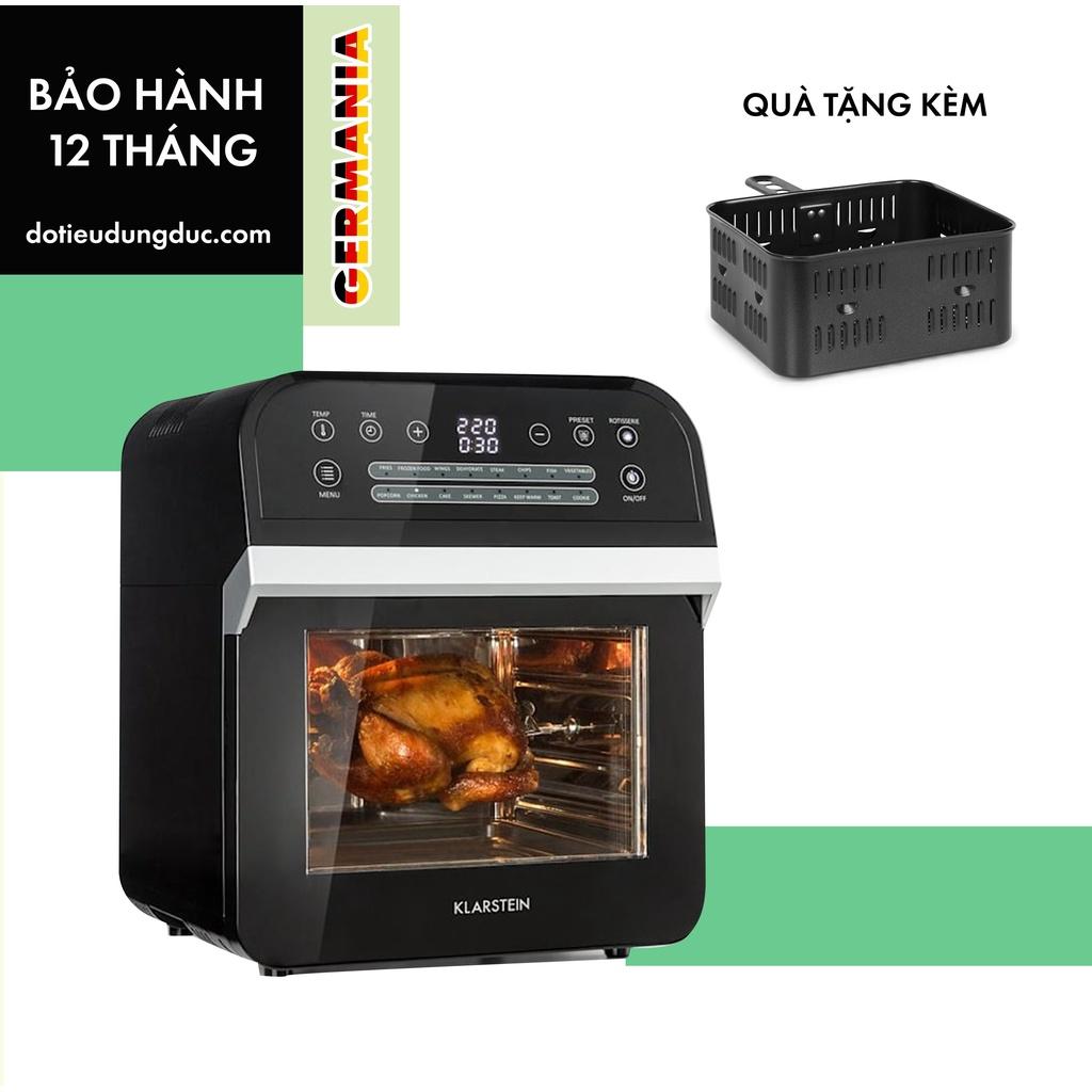 NỒI CHIÊN KHÔNG DẦU KLARSTEIN AEROVITAL CUBE 12L - Hàng Chính Hãng