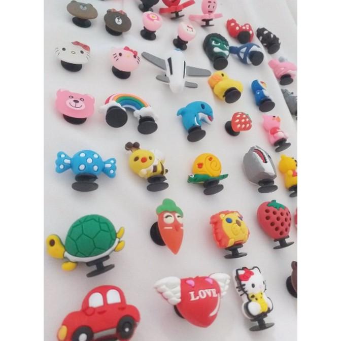 Sticker Jibbitz 3D gắn dép siêu cute - siêu rẻ