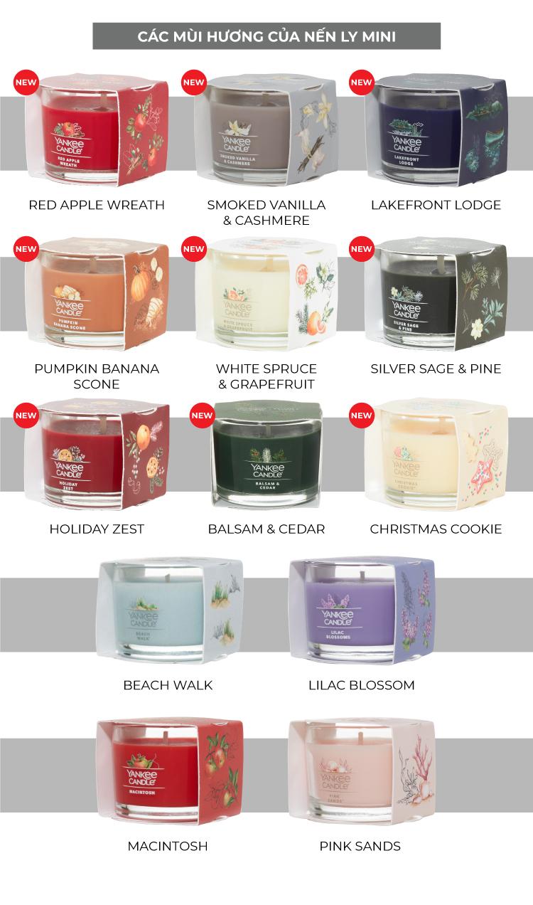 Nến ly mini Yankee Candle (37g) - Christmas Cookie