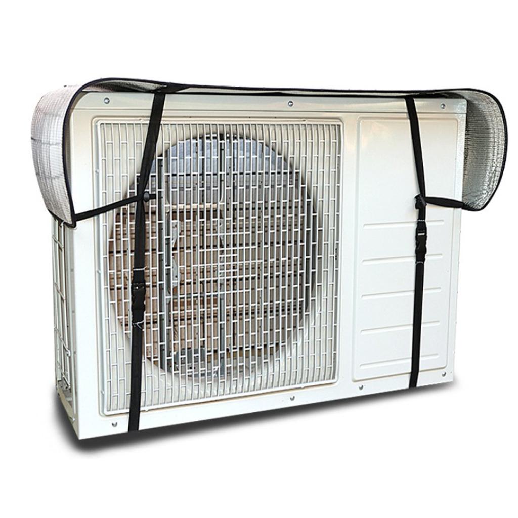Outdoor Air Conditioner Waterproof Cleaning Cover Household Air Conditioning Cover Waterproof Nylon Polyester