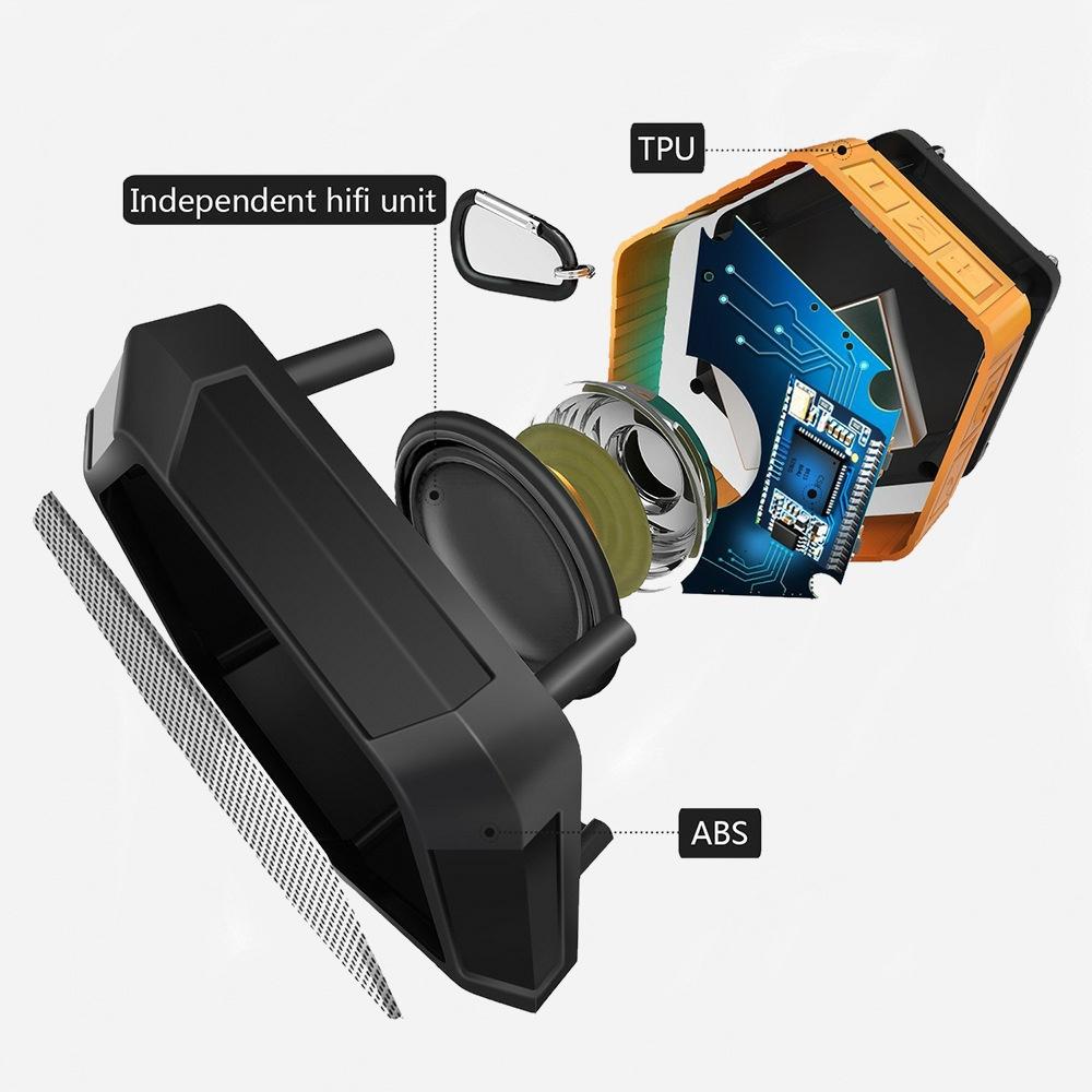 Loa bluetooth mini NUTEK MY01 xách tay chống thấm nước, nhỏ gọn dễ dàng mang theo đi du lịch