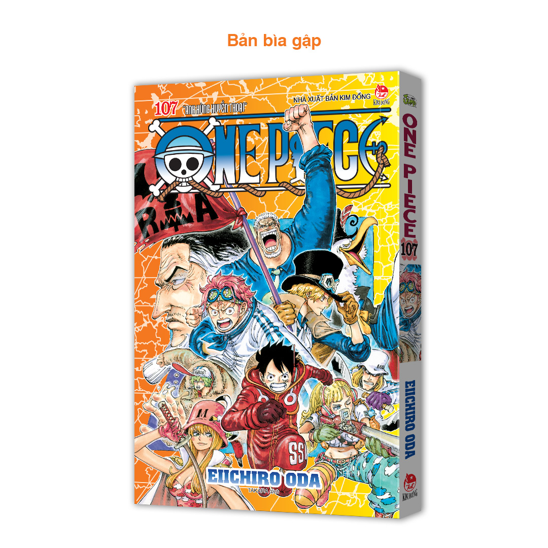 One Piece - Tập 107 (Bản Bìa Gập): “Anh Hùng Huyền Thoại”