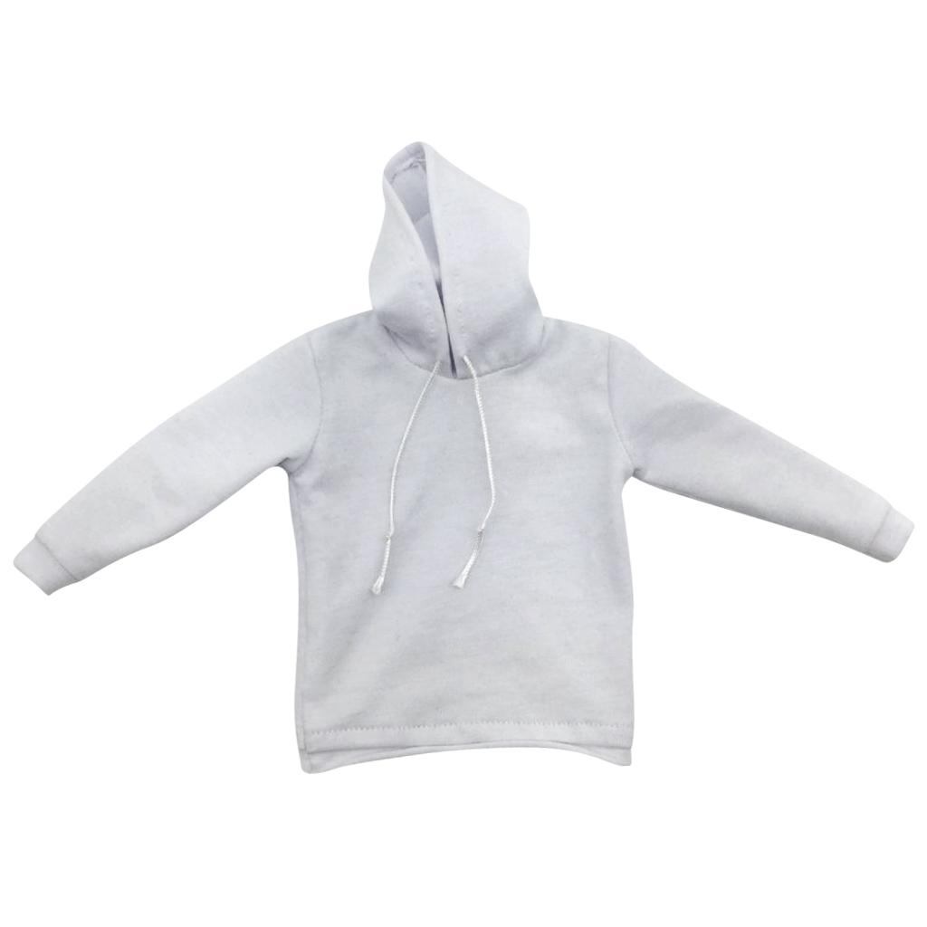 1/6 Quy Mô Nam Hoodie Nỉ cho Rồng Đồ Chơi Hot 12 ''Hình Hành Động Trắng