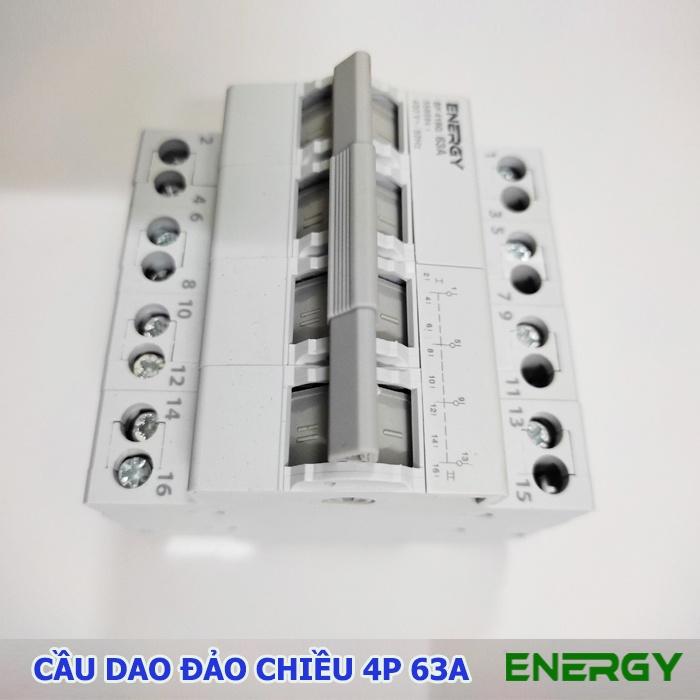 Thiết Bị Điện  - Cầu Dao Đảo Chiều 4P 63A