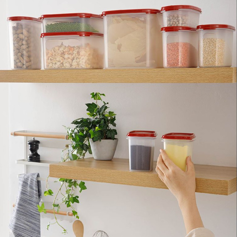 Bộ hộp trữ khô Tupperware 9 hộp