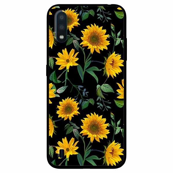 Ốp lưng dành cho Samsung A01 mẫu Hoạ Tiết Hướng Dương