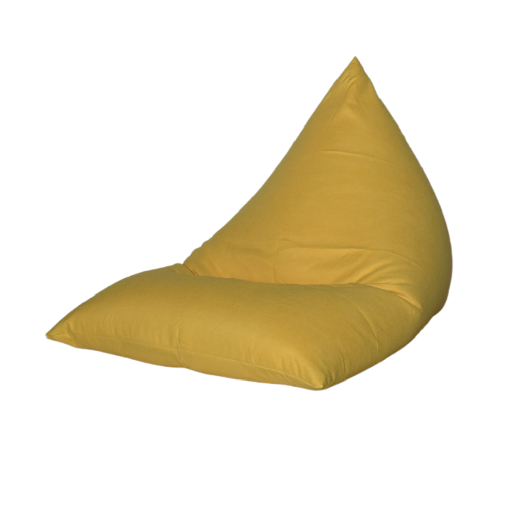 Ghế Lười Hạt Xốp Kim Tự Tháp Size Vừa Da Lộn Cloud Beanbag