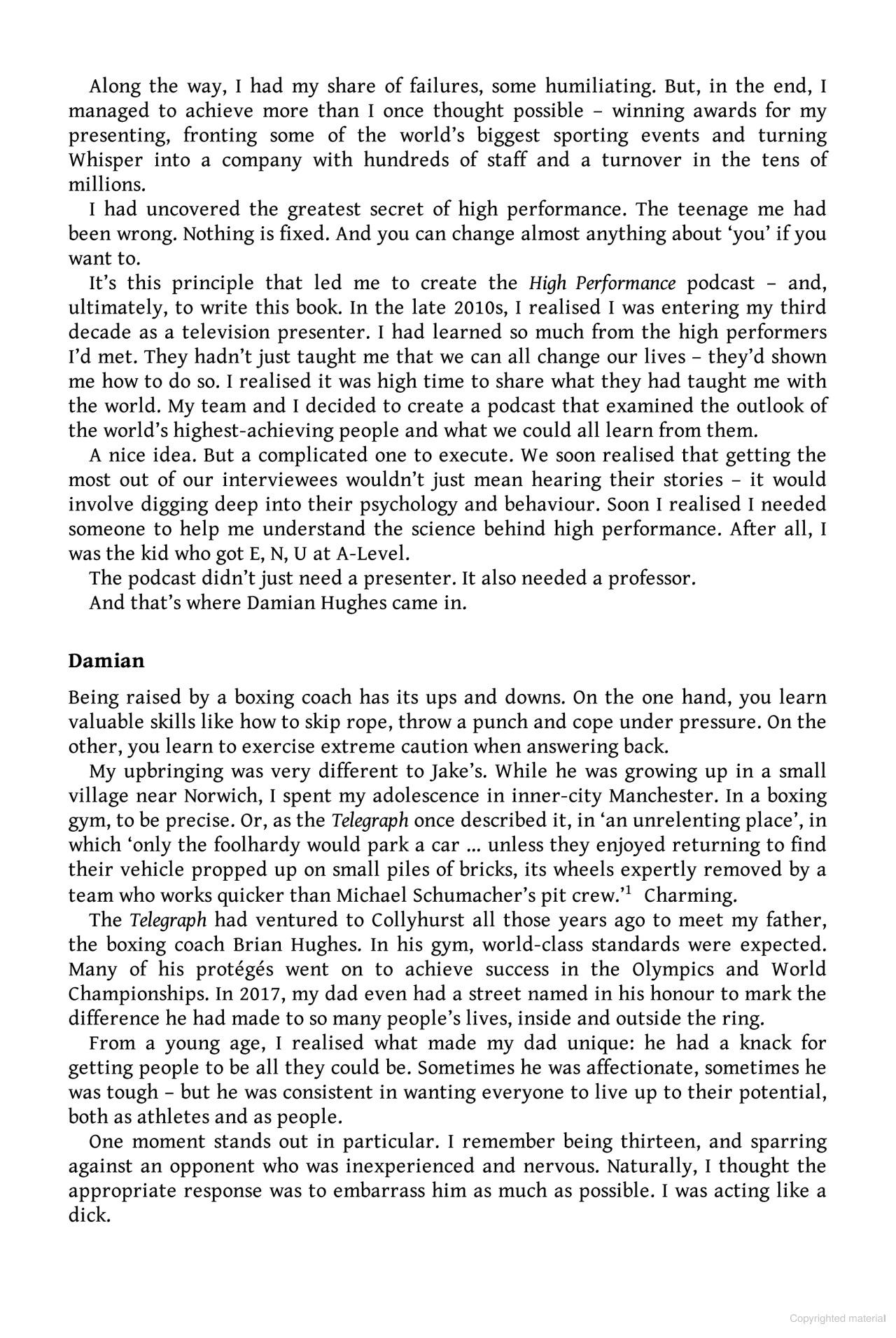 Sách ngoại văn: High Performance