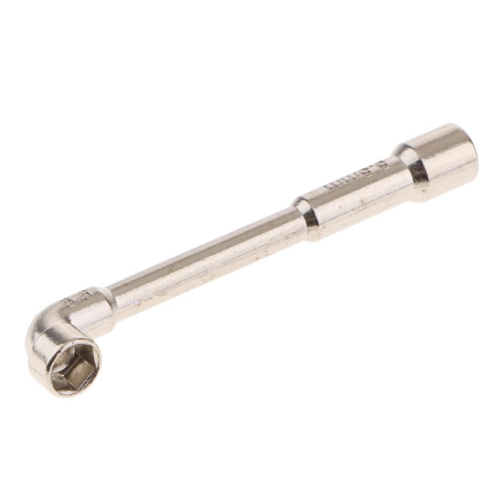 2pcs L Type Pipe Elbow Wrench Double Head Outer Hexagon Sleeves Wrench