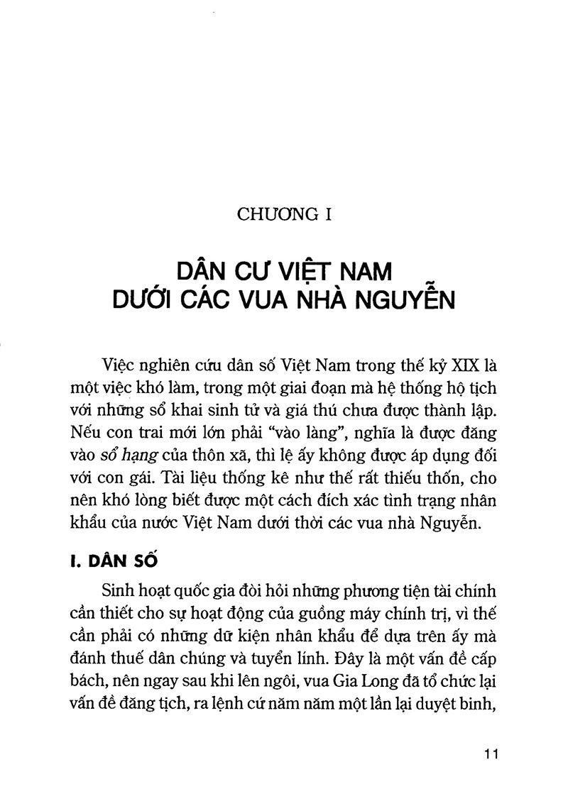 Kinh Tế Và Xã Hội Việt Nam Dưới Các Vua Triều Nguyễn