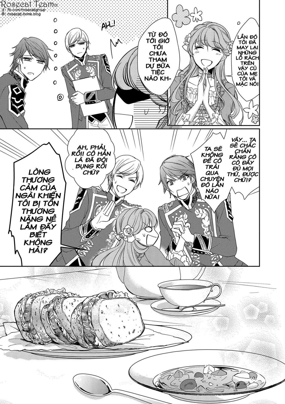 con gái bá tước bỗng thành vị hôn thê của thái tử điện hạ chapter 2 22