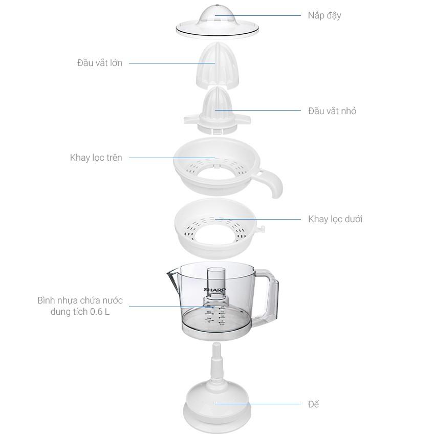 Máy vắt cam 0.6 lít