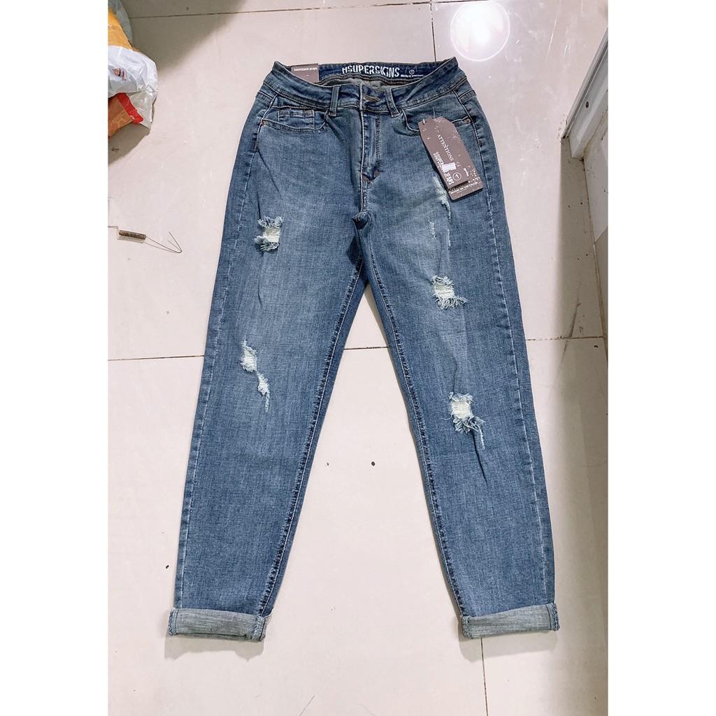 QUẦN JEAN BOY VNXK big size rách đẹp