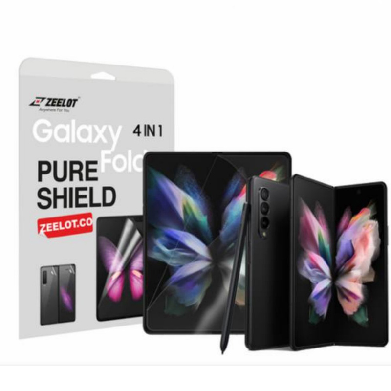 Bộ Dán Full ZEELOT 4 In 1 cho Samsung Galaxy Z Fold 3 5G - Hàng Nhập Khẩu