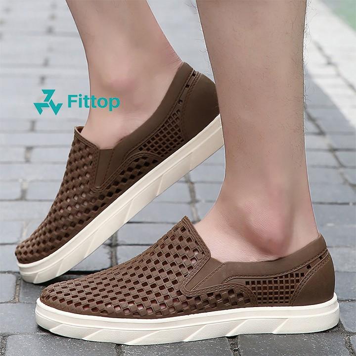 GIÀY NHỰA SLIP-ON NAM FITTOP GIAY-018-2